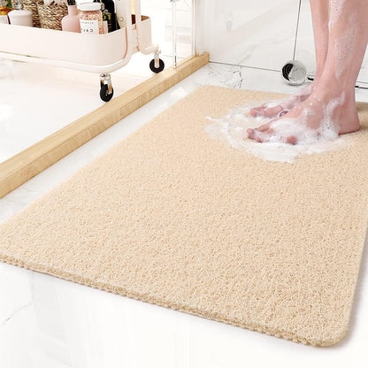 Loofah-Style Non-Slip Shower Mat