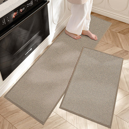 Minimalist Linear Kitchen Mat Set