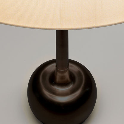 Modern Cordless Linen Table Lamp