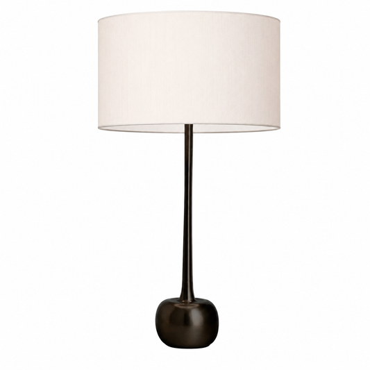 Modern Cordless Linen Table Lamp
